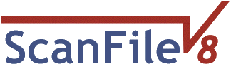 ScanFile V8 Logo
